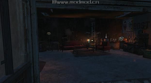谁能给我辐射4 RedRocket火箭皮废土风房屋MODmod下载地址吗？
