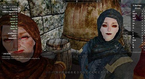 求上古卷轴5 全天际女性脸部美化包MOD资源！