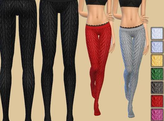 来分享模拟人生4 女士针织紧身秋裤保暖裤MOD下载资源！