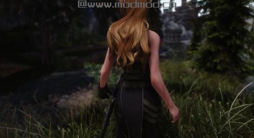 求上古卷轴5：天际重制版 紧身布短裙精灵护甲MOD资源！