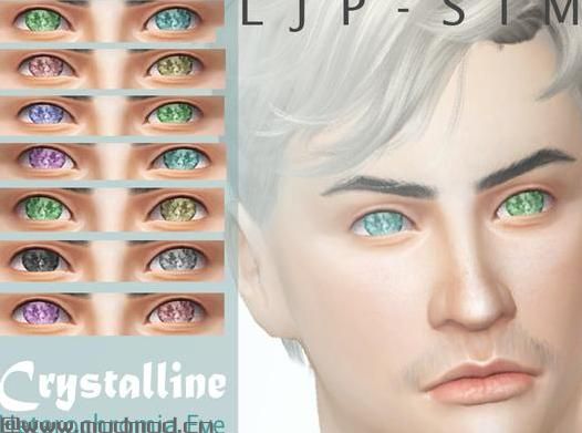 模拟人生4 结晶宝石效果眼睛美瞳MOD