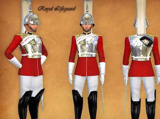 请问谁有免费使用的模拟人生4 v1.31英国皇家护卫制服套装MOD?