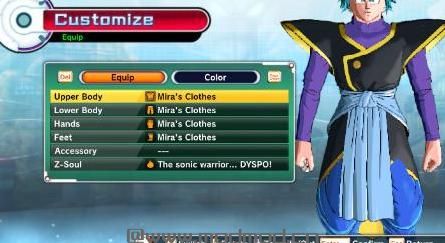 来分享龙珠：超宇宙2 v1.08扎马斯界王神制服MOD下载资源！