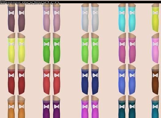 请问谁有免费下载的模拟人生4 v1.31少女系白蝴蝶结可爱长袜MOD?