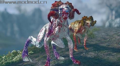 哪里有上古卷轴5 三眼羊麋鹿Czarts怪物生物MOD百度网盘地址!