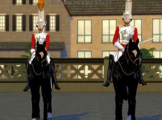 请问谁有免费使用的模拟人生4 v1.31英国皇家护卫制服套装MOD?