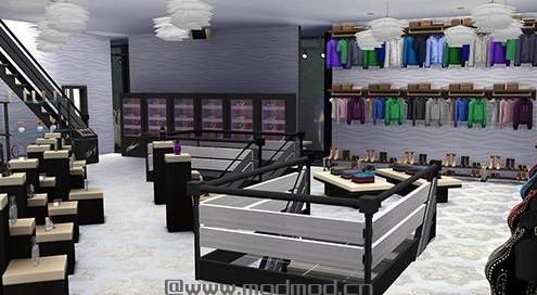 求模拟人生4 v1.36SHMILY百货零售店房子MOD网盘！