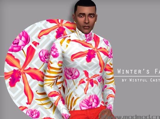 请问谁有免费下载的模拟人生4 男士深冬高领毛衣整合包MOD?