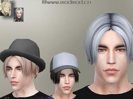 求哪里可以下载模拟人生4 v1.31WINGSOS1215男士病娇中分直发MOD？