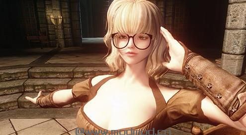 请问谁有免费下载的上古卷轴5 小马尾冰霜魔导师朱蒂随从MOD?