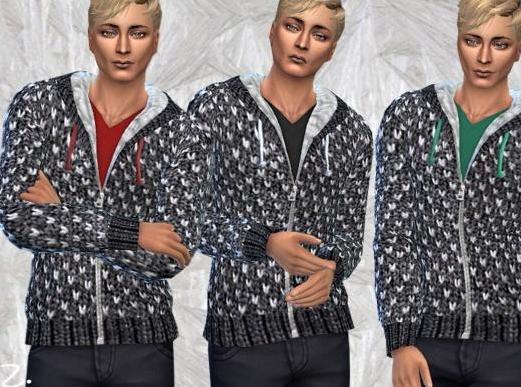 来分享模拟人生4 v1.31男士毛线兜帽卫衣夹克MOD下载资源！