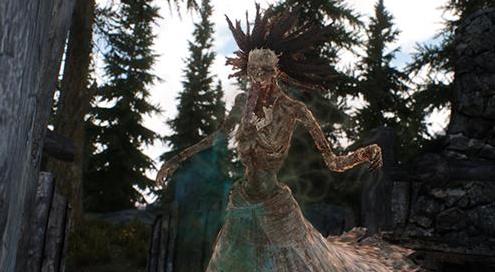 求分享上古卷轴5 巫师3瘟疫女妖生物MOD下载地址!