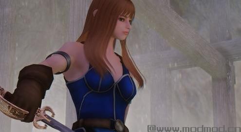 上古卷轴5 兽角女斗士剑客黛西独立随从MOD