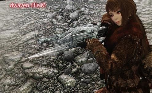 求分享上古卷轴5：天际重制版 矮人步枪MOD v1.5汉化版下载地址!