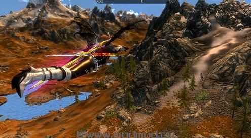 求上古卷轴5：天际重制版 飞行魔法功能动作MOD v0.9网盘！