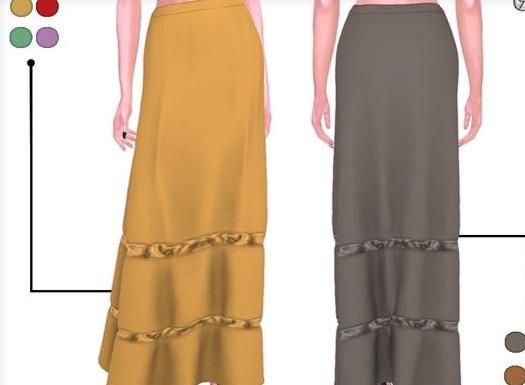 求分享模拟人生4 v1.31Raina雪纺宽松长裙MOD下载地址!