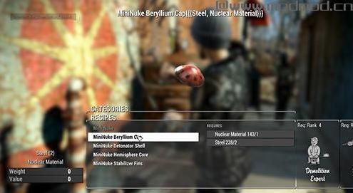 哪里有辐射4 小型迷你核弹武器MOD百度网盘地址!
