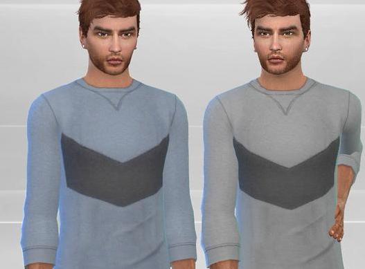 求模拟人生4 v1.31男士概念框架休闲运动衫MOD网盘！