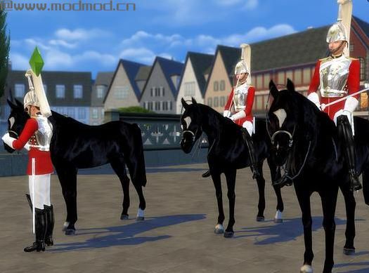 请问谁有免费使用的模拟人生4 v1.31英国皇家护卫制服套装MOD?
