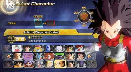 求龙珠：超宇宙2 v1.08贝吉塔的妹妹阿提查人物MOD网盘！