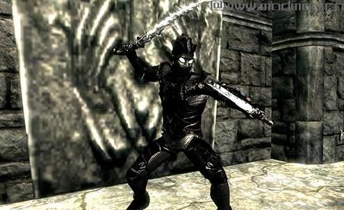 谁能给我上古卷轴5 暗黑苍白套装武器整合包MODmod下载地址吗？