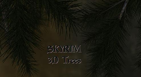 上古卷轴5：天际重制版 2K高清3D树木植被MOD