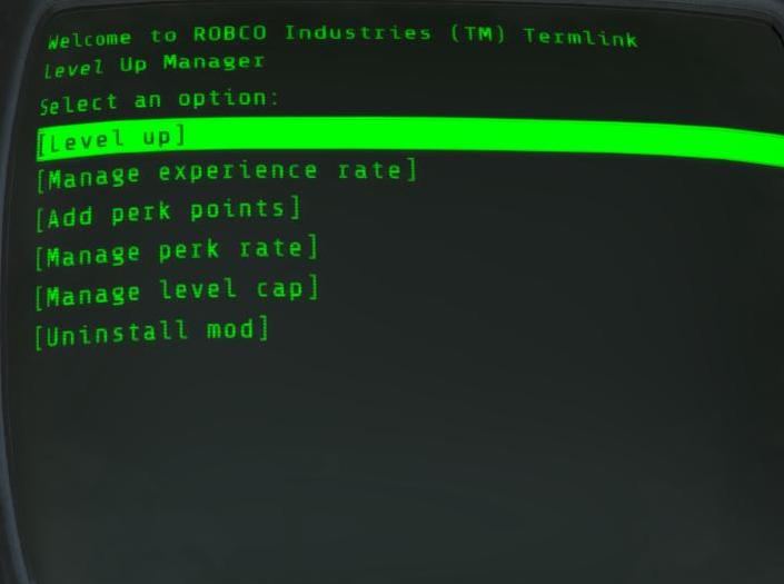 求辐射4 自定义等级上限设置MOD v1.0.2网盘！