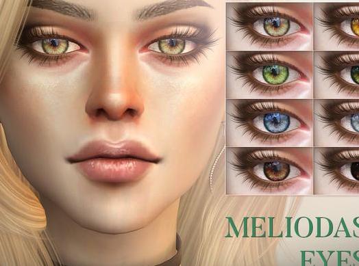 求分享模拟人生4 MeliodasN130魔力幻彩美瞳包MOD下载地址!