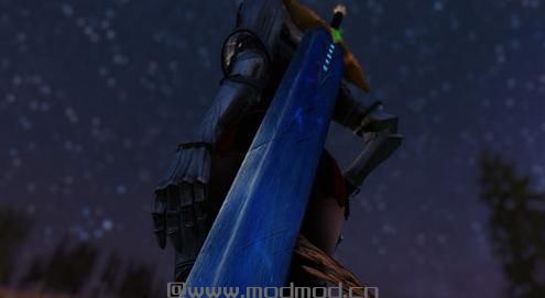 上古卷轴5：天际重制版 先头者指挥巨剑MOD