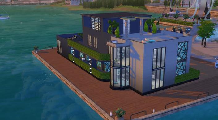 请问谁有免费下载的模拟人生4 v1.37现代风科技范7号阁楼房屋MOD?