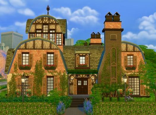 来分享模拟人生4 v1.37里霍博斯比奇卡通风圆顶小屋MOD下载资源！