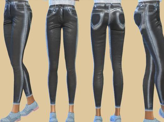 谁能给我模拟人生4 v1.31白灰尘污渍花样黑色牛仔裤MODmod下载地址吗？