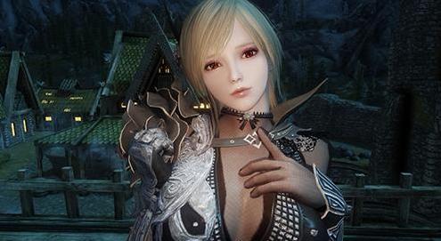 求上古卷轴5 日系短发性感愈疗师May梅独立随从MOD资源！