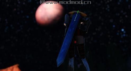 上古卷轴5：天际重制版 先头者指挥巨剑MOD
