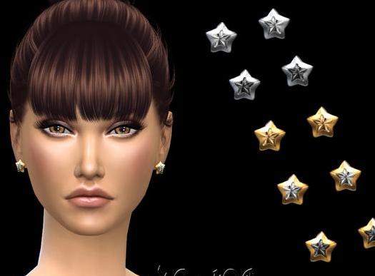 请问谁有免费下载的模拟人生4 v1.31金属圆角五角星耳钉MOD?