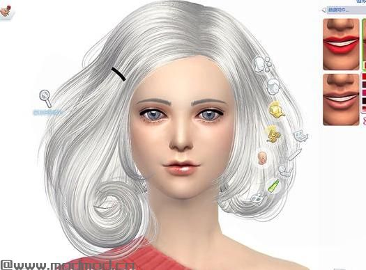 请问谁有免费使用的模拟人生4 S-Club02号清淡色光亮可爱水润唇膏MOD?