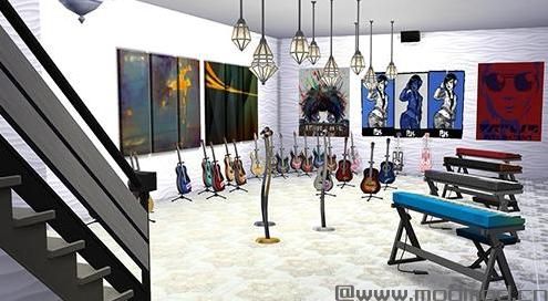 求模拟人生4 v1.36SHMILY百货零售店房子MOD网盘！