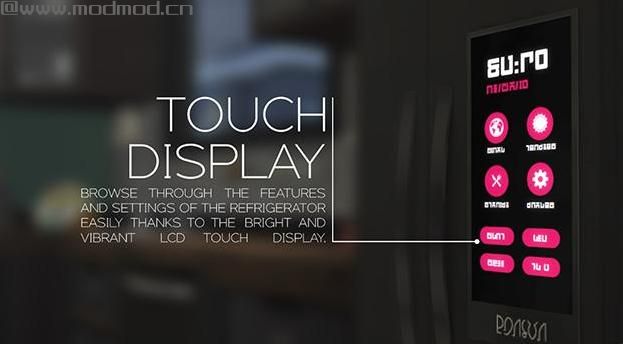 求模拟人生4 v1.38H&amp;B简约智能豪华双开门立式冰箱MOD网盘！