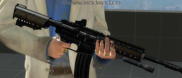 哪里有求生之路2 阿富汗海军陆战队M4A1突击步枪MOD百度网盘地址!