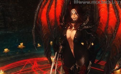 上古卷轴5：天际重制版 火辣性感女妖席亚娜同伴随从