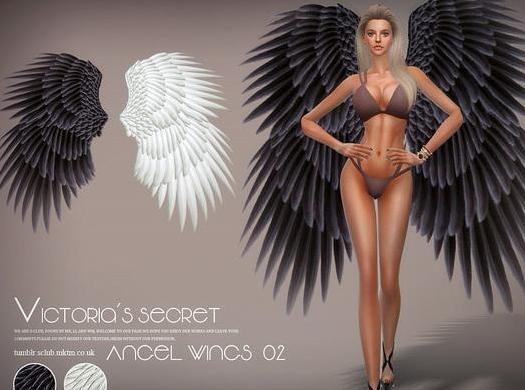 求模拟人生4 v1.31S-Club02号维密天使华丽四翼翅膀MOD资源！