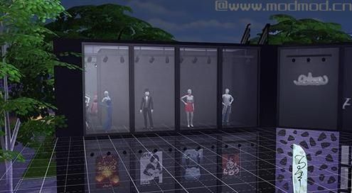 求模拟人生4 v1.36SHMILY百货零售店房子MOD网盘！