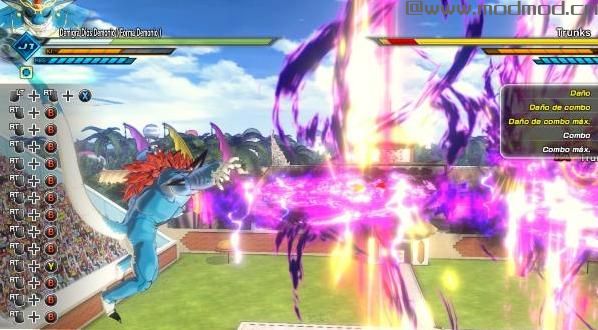 谁能给我龙珠：超宇宙2 v1.08魔神Demigra恶魔形态人物MODmod下载地址吗？