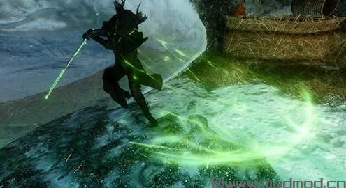来分享上古卷轴5 Seiryuu震波激光武士刀MOD下载资源！