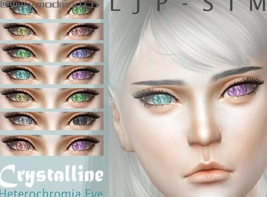 模拟人生4 结晶宝石效果眼睛美瞳MOD