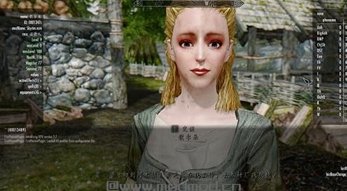 求上古卷轴5 全天际女性脸部美化包MOD资源！