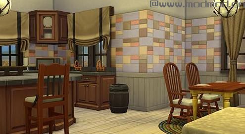求分享模拟人生4 v1.36楼兰小筑豪华别墅沙景房屋MOD下载地址!