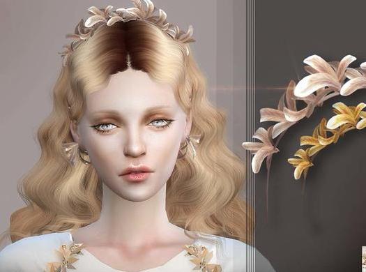 哪里有模拟人生4 v1.31TIRE女士金属花环式头箍MOD百度网盘地址!