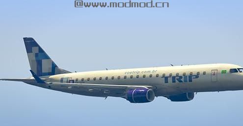 侠盗猎车5 巴西航空Embraer 175型客运飞机MOD