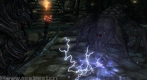上古卷轴5 Arachnomorphs巨腿大蜘蛛生物MOD